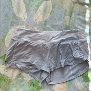 Lululemon Athletica Light Gray Shorts